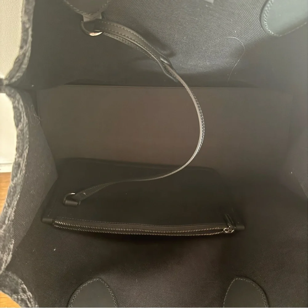 Gucci Ophidia Shopper Tote GG Black Denim - Large